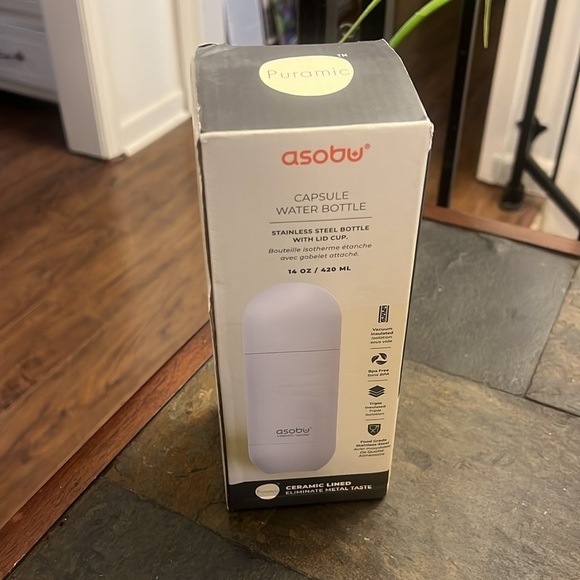 Asobu Orb Vacuum Insulated Bottle - White - Picture 2 of 7